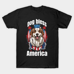 Dog bless America T-Shirt